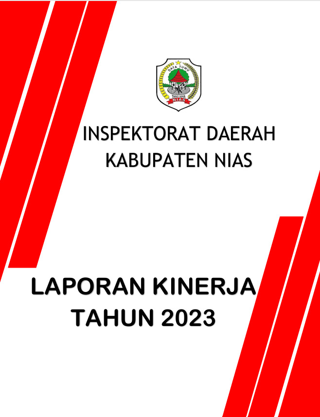 Laporan Kinerja Inspektorat Daerah Kabupaten Nias Tahun 2023